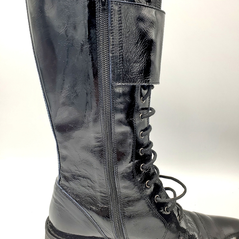 Patent Leather Boots - Picture 4 of 7